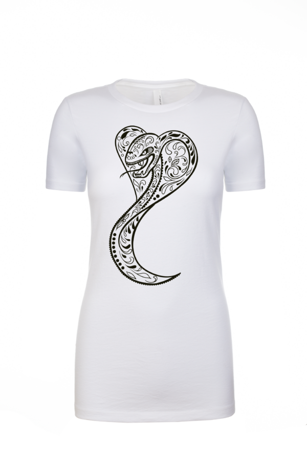 Women's Snake Coloring Book T-Shirt - Colorable Custom T-Shirt in Colorado Springs